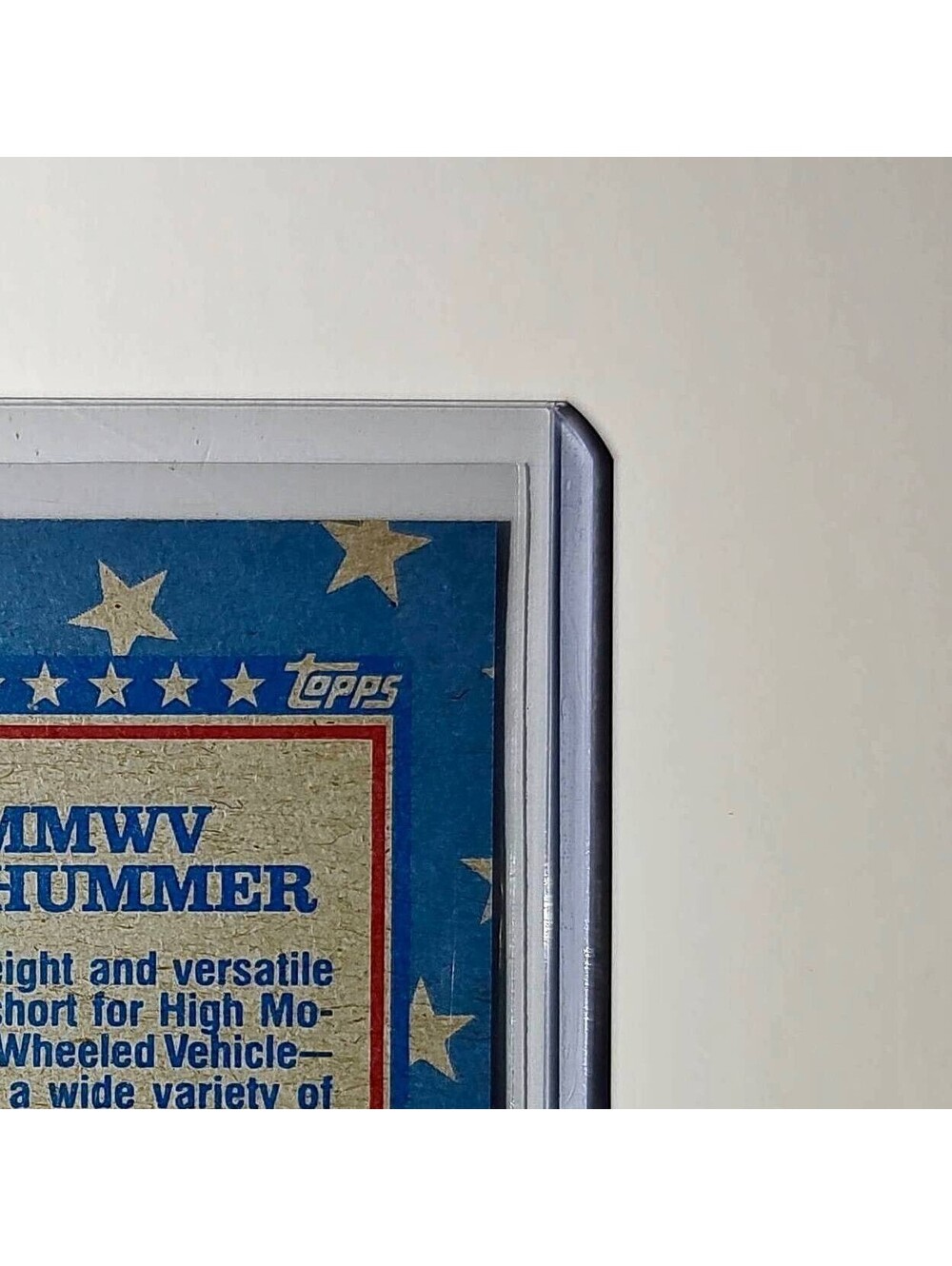 HMMWV – The Hummer 1991 Topps Desert Storm #99 Card - Picture 8 of 10